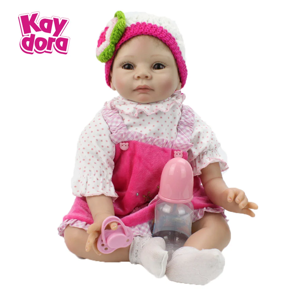Kaydora 22 Inch Soft Vinyl Reborn Doll 55 cm Silicone Dolls reborn Lovely Toys For Girls Fashion Gift For Kids Birthday Gifts
Kaydora 22 Inch Soft Vinyl Reborn Doll 55 cm Silicone Dolls reborn Lovely Toys For Girls Fashion Gift For Kids Birthday Gifts
