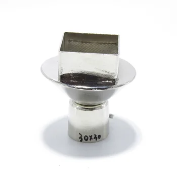 BGA Nozzle 30mm x 30mm for 850 Hot Air Rework Station Heat Gun Nozzle Desoldering Welding Repair
BGA Nozzle 30mm x 30mm for 850 Hot Air Rework Station Heat Gun Nozzle Desoldering Welding Repair