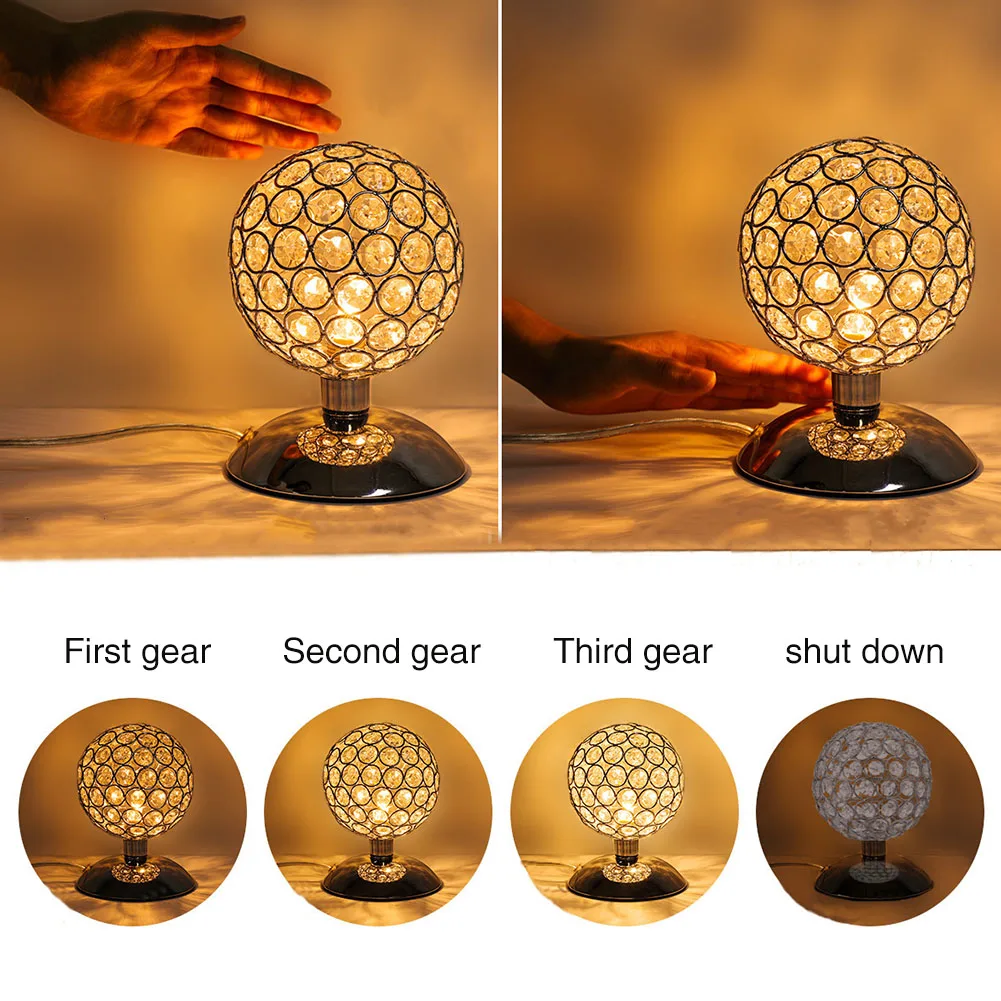 G9 Bulb Modern Sensor Bedroom Practical Table Lamp Living Room Crystal Dimmable Decoration Ball Hotel Art Bedside
G9 Bulb Modern Sensor Bedroom Practical Table Lamp Living Room Crystal Dimmable Decoration Ball Hotel Art Bedside