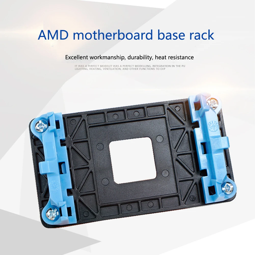 Sturdy Easy Install Cooling Support Professional Back Plate CPU Fan Bracket Heatsink Holder Radiator Mount Stable For AM2 AM3
Sturdy Easy Install Cooling Support Professional Back Plate CPU Fan Bracket Heatsink Holder Radiator Mount Stable For AM2 AM3