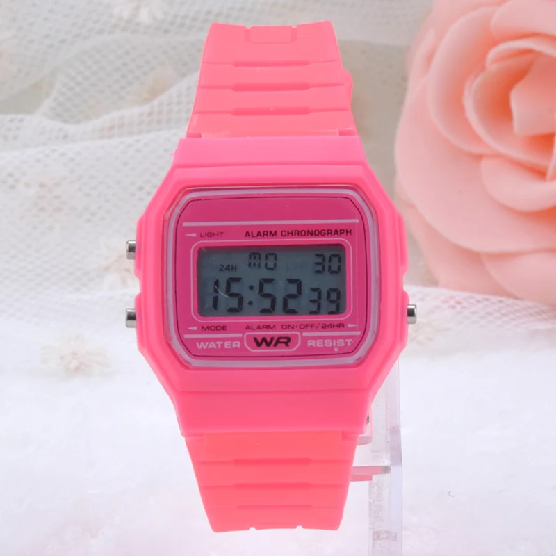 Hot New Girls Brand Wristwatch Ladies Women Fashion Digital Rubber Silicone Wrist Watch Multi Candy Color Alarm Stopwatch
Hot New Girls Brand Wristwatch Ladies Women Fashion Digital Rubber Silicone Wrist Watch Multi Candy Color Alarm Stopwatch