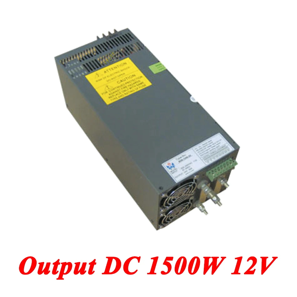 Scn-1500-12 switching power supply 1500W 12v 125A,Single Output ac dc converter for Led Strip,AC110V/220V Transformer to DC 12V
Scn-1500-12 switching power supply 1500W 12v 125A,Single Output ac dc converter for Led Strip,AC110V/220V Transformer to DC 12V