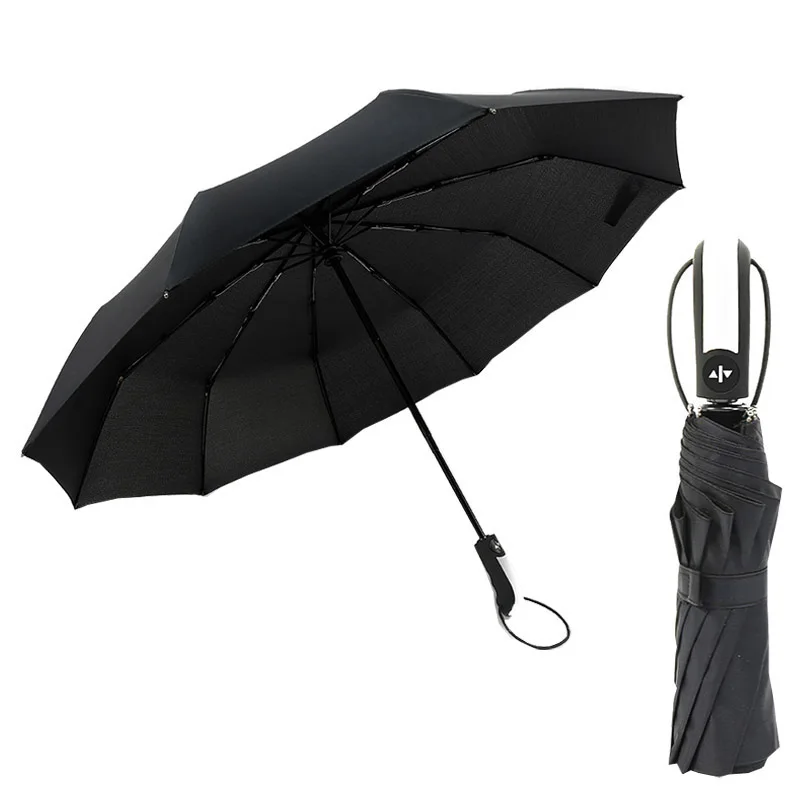 Automatic Umbrellas Men Women Three Folding Male Rain Compact Large Durable Frame Windproof Black Wind Resistant 10K Parasol
Automatic Umbrellas Men Women Three Folding Male Rain Compact Large Durable Frame Windproof Black Wind Resistant 10K Parasol