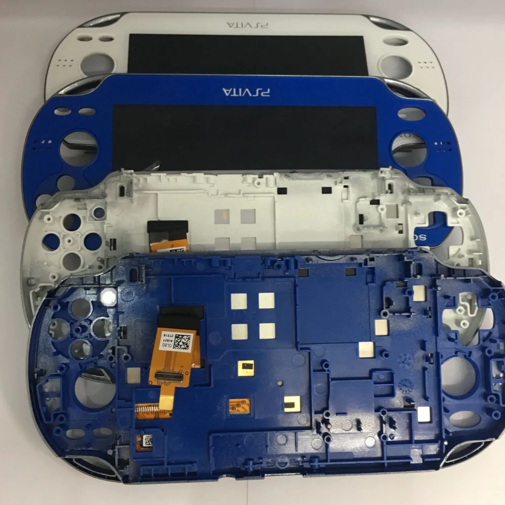 BLUE and White original new for ps vita psvita psv 1 1000 100x lcd display with touch screen digital assembled with frame
BLUE and White original new for ps vita psvita psv 1 1000 100x lcd display with touch screen digital assembled with frame