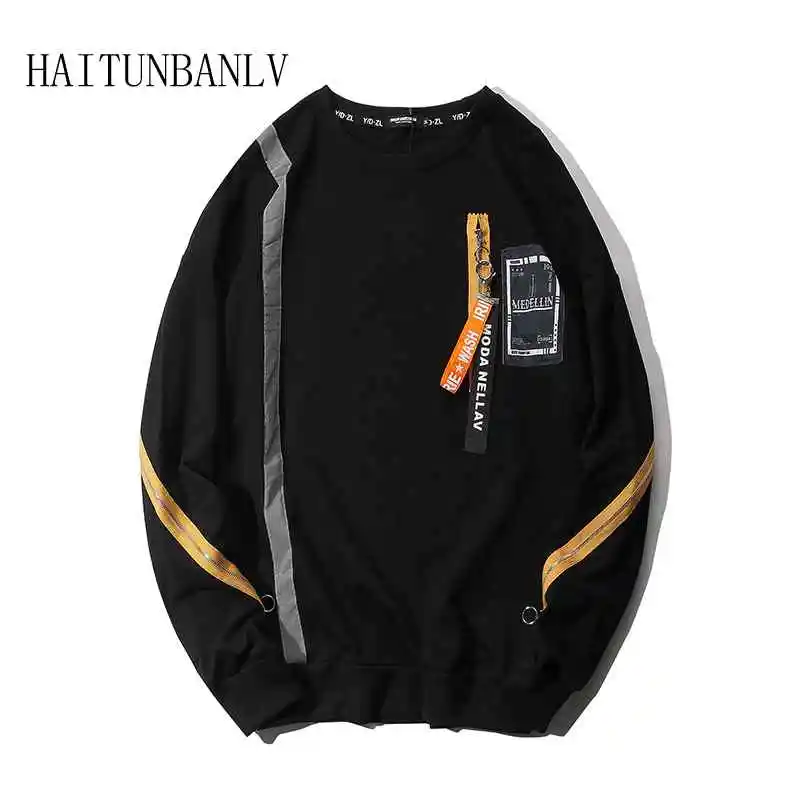 New Hip hop Sleeve zipper Round collar sweatshirt Casual Harajuku Fashion Men's Hoodies
New Hip hop Sleeve zipper Round collar sweatshirt Casual Harajuku Fashion Men's Hoodies