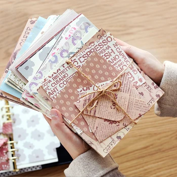 ENO Greeting 6inch scrapbooking paper set 16 decoupage papers vintage paper pad for card making origami papers
ENO Greeting 6inch scrapbooking paper set 16 decoupage papers vintage paper pad for card making origami papers