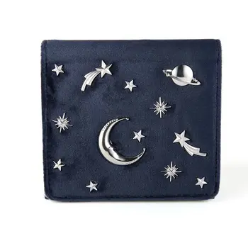 Discount 2019 New Wallet Female Feel Soft Fashion Rivet Starry Wallet Folding Buckle Ultra-thin High Quality Ladies Short Wallet
Discount 2019 New Wallet Female Feel Soft Fashion Rivet Starry Wallet Folding Buckle Ultra-thin High Quality Ladies Short Wallet