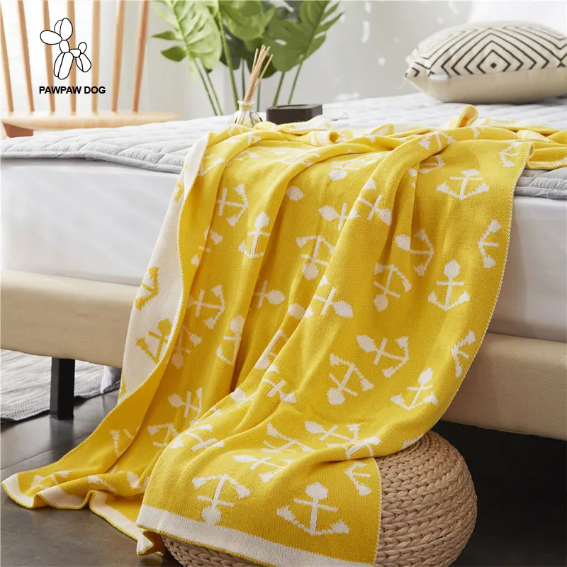 110X130CM Cotton Knitted Blankets For Beds Yellow Color Travel Home Pricnic Blanket for Adults and Children Adults Hold Blankets
110X130CM Cotton Knitted Blankets For Beds Yellow Color Travel Home Pricnic Blanket for Adults and Children Adults Hold Blankets