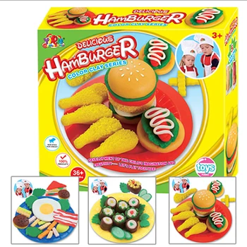 Food toy Home clay toy Super light dry clay, 3D plastic, creative mud, safe parent child toys,cake model,Hamburgers, biscuits
Food toy Home clay toy Super light dry clay, 3D plastic, creative mud, safe parent child toys,cake model,Hamburgers, biscuits