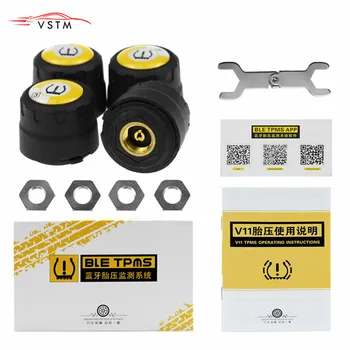 TPMS Bluetooth 4.0 universal external tyre pressure sensor V11B support IOS Android phone tire pressure sensor
TPMS Bluetooth 4.0 universal external tyre pressure sensor V11B support IOS Android phone tire pressure sensor