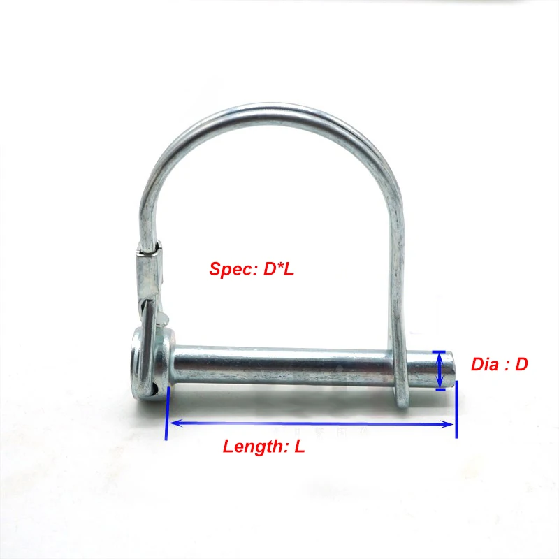 Steel safty pin D shape M6 M6.3 M8 M9 M10 M12 O ring split pin Dia split pin steel spring pin quick lock
Steel safty pin D shape M6 M6.3 M8 M9 M10 M12 O ring split pin Dia split pin steel spring pin quick lock