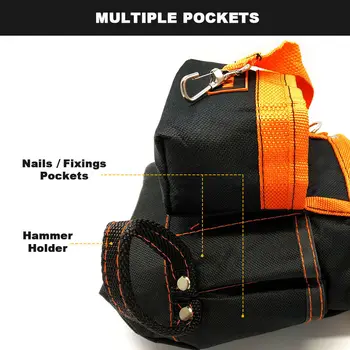 Multifunction Electricians Waist Belt Pouch Screwdrivers Hammer Pencil Holder Tool JDH99
Multifunction Electricians Waist Belt Pouch Screwdrivers Hammer Pencil Holder Tool JDH99