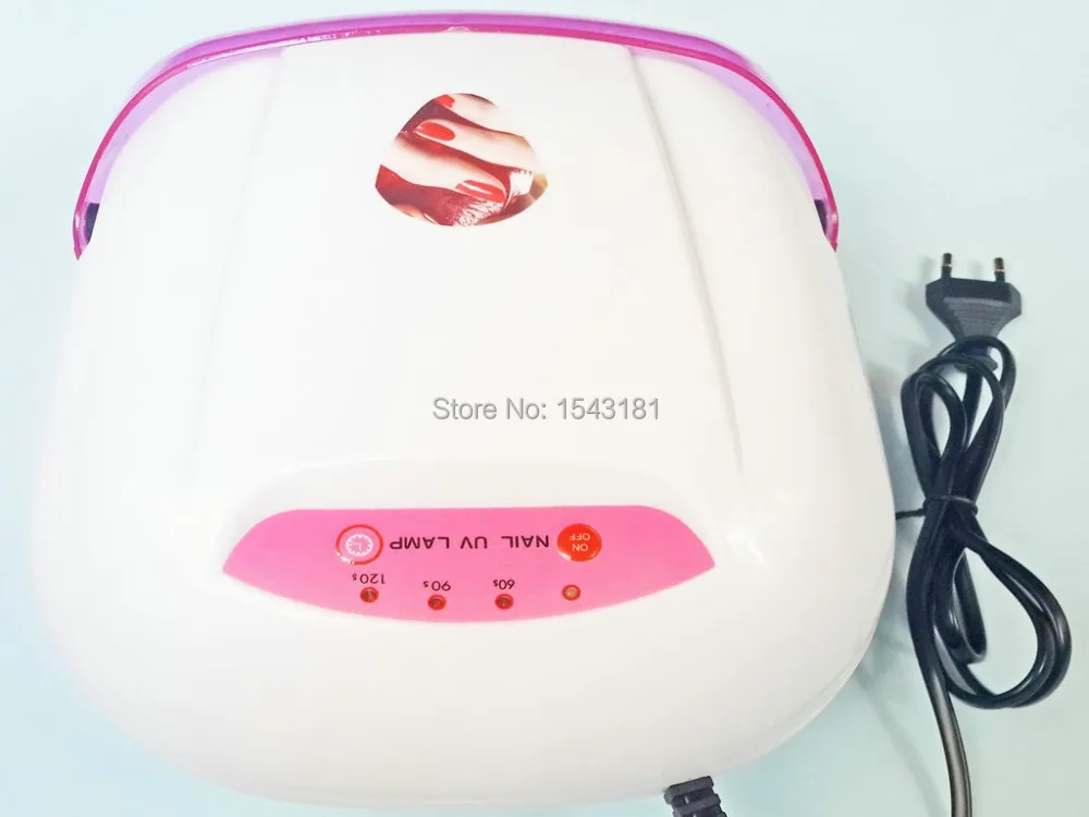 Professional UV 110V/240V 36 Watt Lamp nail Gel Fast Curing White/Pink Color 4pcs 9W 365nm Bulbs Nail Tool Kit free shipping | Красота и