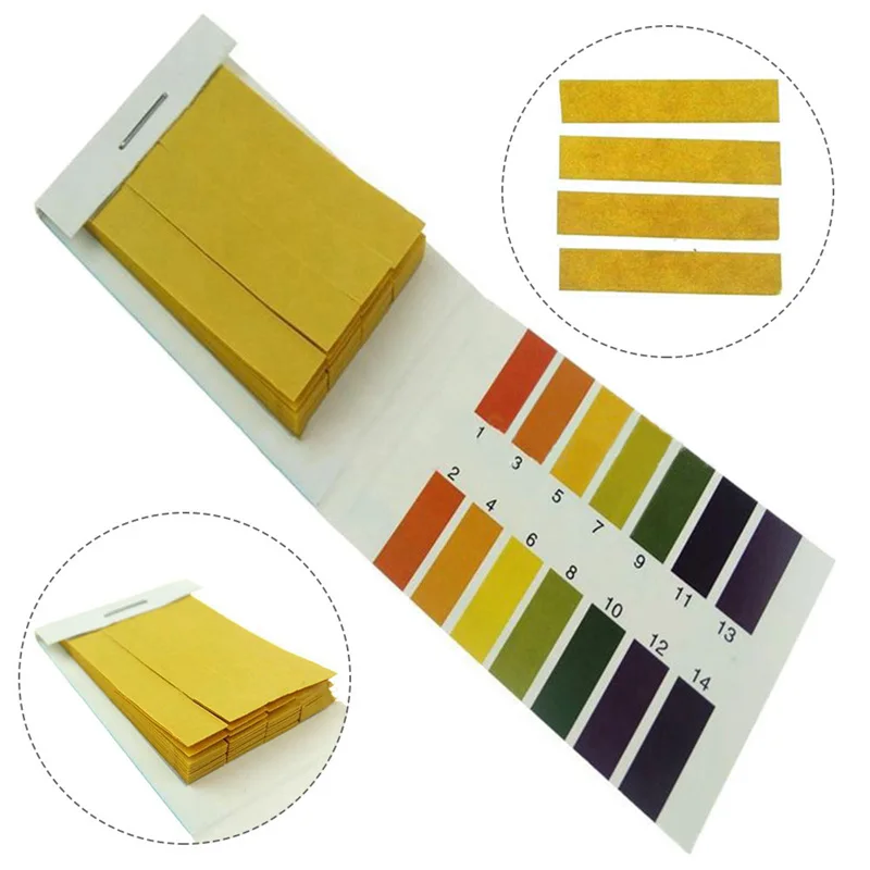 Amazing 80 Strips PH Test Strip Aquarium Pond Water Testing PH Litmus Paper Full Range Alkaline Acid 1-14 Test Paper Litmus Test
Amazing 80 Strips PH Test Strip Aquarium Pond Water Testing PH Litmus Paper Full Range Alkaline Acid 1-14 Test Paper Litmus Test