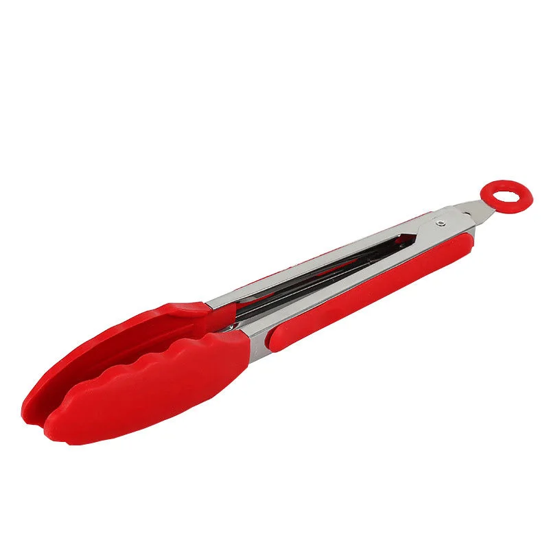 Clip Food Tong Tools Stainless Steel Handle BBQ Plating Chef Kitchen Gadgets Cooking Utensils Silicone Durable
Clip Food Tong Tools Stainless Steel Handle BBQ Plating Chef Kitchen Gadgets Cooking Utensils Silicone Durable