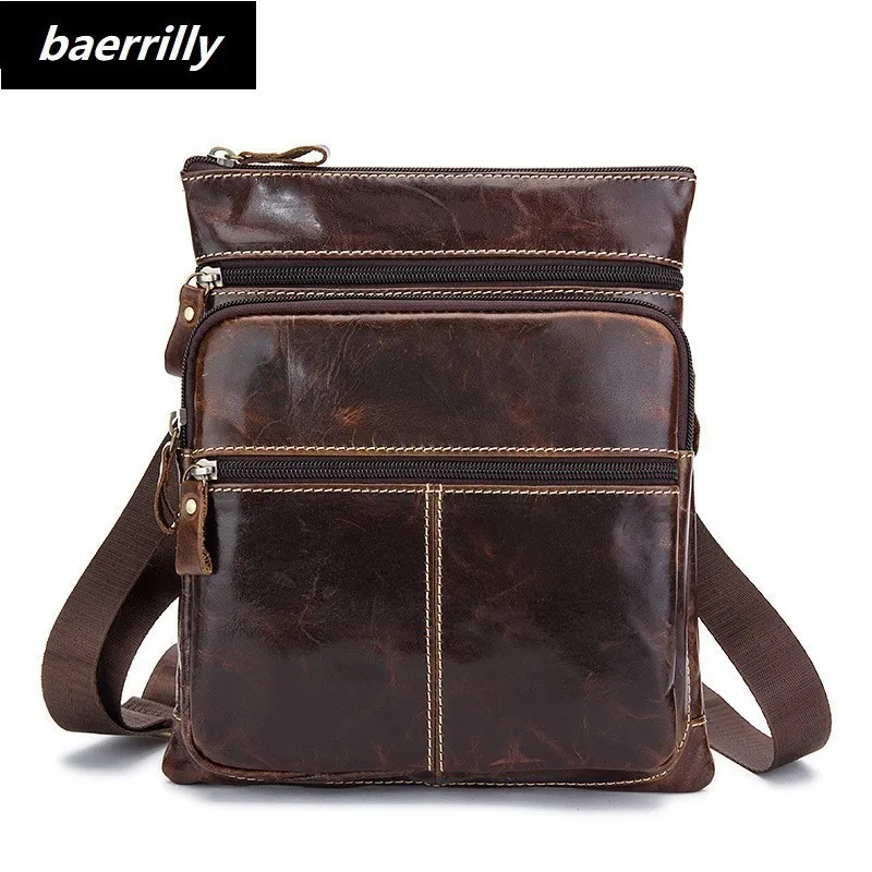 New Men Genuine Leather Business Single Shoulder Bag Fashion Trend Cross Body Messenger Bags Male Tote Handbag Luxury Briefcase
New Men Genuine Leather Business Single Shoulder Bag Fashion Trend Cross Body Messenger Bags Male Tote Handbag Luxury Briefcase