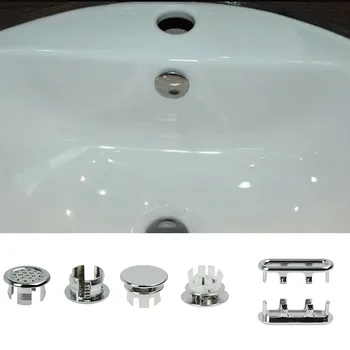 Ceramic Basin Sink Round Ring Chrome Trim Spilled Water Ring Bathroom Supplies Plastic Overflow Ring 1PC Overflow Spare Cover
Ceramic Basin Sink Round Ring Chrome Trim Spilled Water Ring Bathroom Supplies Plastic Overflow Ring 1PC Overflow Spare Cover