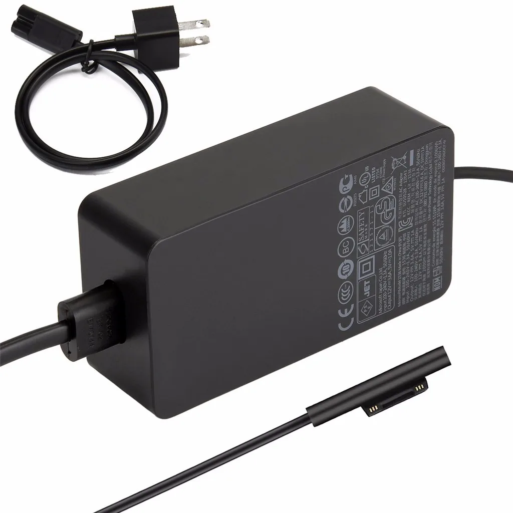 AC Adapter Charger 1625 12V 2.58A 36W 1PC 100-240V AC to DC Power Adapter for Surface Pro 3 4 i5 i7 Y20
AC Adapter Charger 1625 12V 2.58A 36W 1PC 100-240V AC to DC Power Adapter for Surface Pro 3 4 i5 i7 Y20