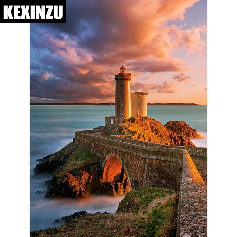 Full Square/Round Drill 5D DIY Diamond Painting "seaside lighthouse" Embroidery Cross Stitch Mosaic Home Decor
Full Square/Round Drill 5D DIY Diamond Painting "seaside lighthouse" Embroidery Cross Stitch Mosaic Home Decor