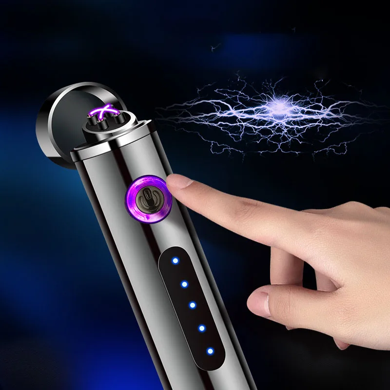 Newest Windproof Mini Portable USB Double Arc Plasma Electric Lighter Rechargeable Cigarette Lighters Smoking Accessories
Newest Windproof Mini Portable USB Double Arc Plasma Electric Lighter Rechargeable Cigarette Lighters Smoking Accessories