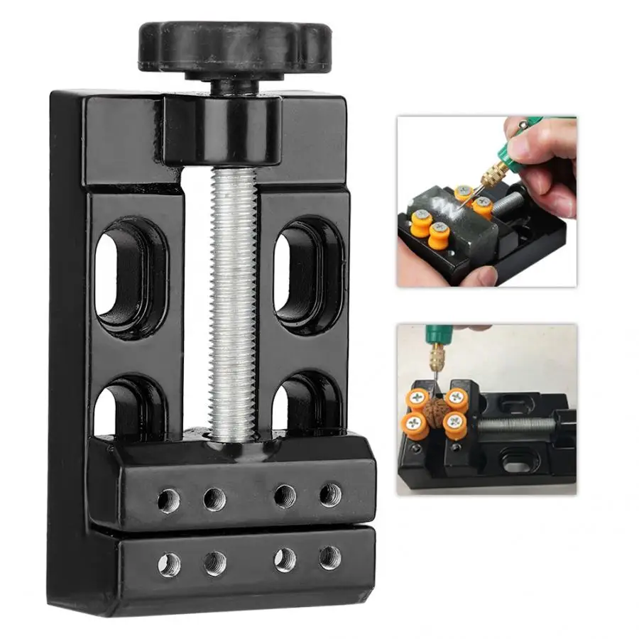 Professional Mini Electric Drill Flat Vice Miniature Clip Opening Table Clamp Jewelry DIY Tools For Jeweler Jewelry Making Tool 
Professional Mini Electric Drill Flat Vice Miniature Clip Opening Table Clamp Jewelry DIY Tools For Jeweler Jewelry Making Tool