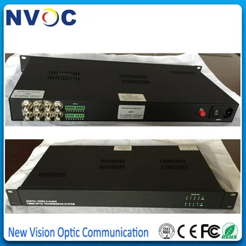 8Ch 3G-SDI/ASI(1080P 50/60Hz) with Embedded Audio Fiber Optci Transmission Transceiver,SX,SM,20KM,FC,19inch 1U Rack,Euro Charger
8Ch 3G-SDI/ASI(1080P 50/60Hz) with Embedded Audio Fiber Optci Transmission Transceiver,SX,SM,20KM,FC,19inch 1U Rack,Euro Charger