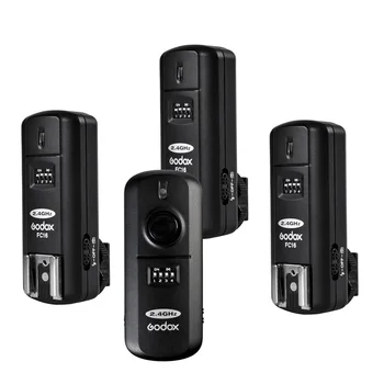 Godox FC-16 Transmitter + 3x Receiver 2.4G 16 Channels Wireless Remote Flash Speedlite Strobe Trigger Shutter Release for Canon
Godox FC-16 Transmitter + 3x Receiver 2.4G 16 Channels Wireless Remote Flash Speedlite Strobe Trigger Shutter Release for Canon