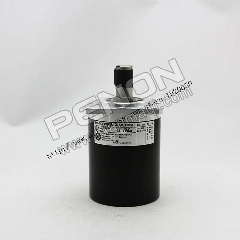 Elco ELCO EB58M15K-L5Y2R-1024.1M7303 1024 line rotary encoder shaft diameter 15mm
Elco ELCO EB58M15K-L5Y2R-1024.1M7303 1024 line rotary encoder shaft diameter 15mm