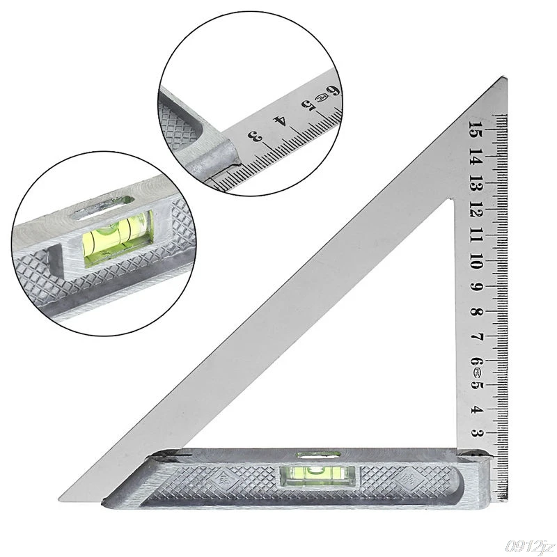 150mm/200mm Triangle Ruler 90 Degree Alloy with Horizontal Bead Woodworking Measuring Tool C90A New Drop ship
150mm/200mm Triangle Ruler 90 Degree Alloy with Horizontal Bead Woodworking Measuring Tool C90A New Drop ship