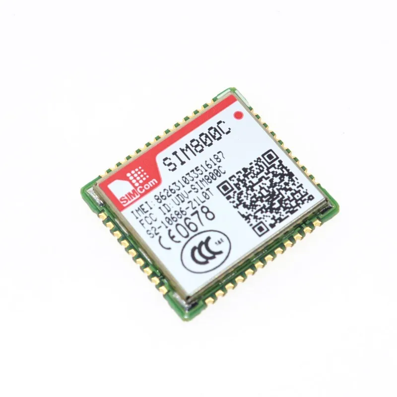 Free Shipping &Original SIM800C SIMCOM GSM/GPRS With small size in LCC interface and play high performance
Free Shipping &Original SIM800C SIMCOM GSM/GPRS With small size in LCC interface and play high performance