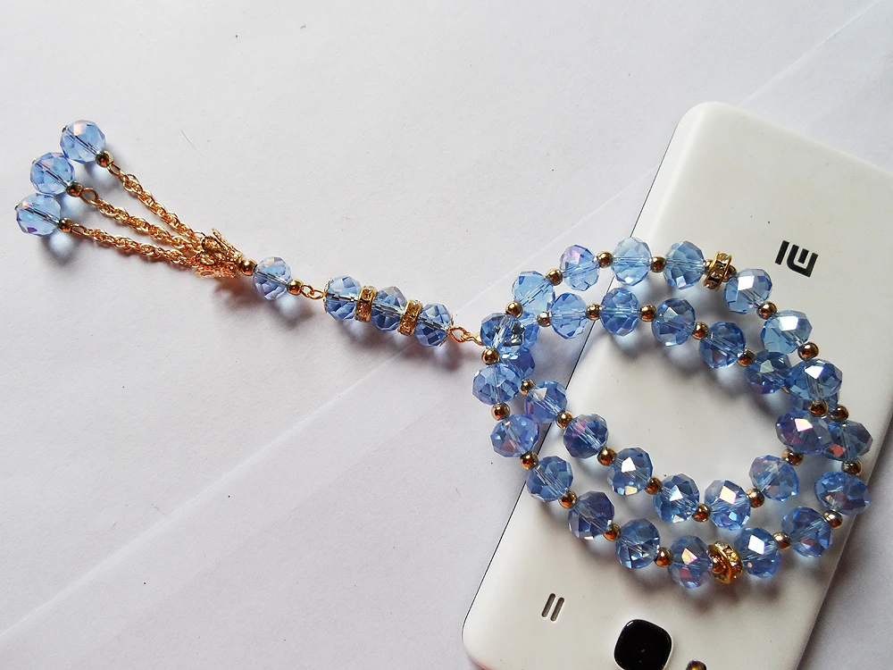 Factory wholesale good quality 2 layer Rope chain Muslim rosary bracelet,Blue crystal gold-color Muslim rosary charm bracelets
Factory wholesale good quality 2 layer Rope chain Muslim rosary bracelet,Blue crystal gold-color Muslim rosary charm bracelets