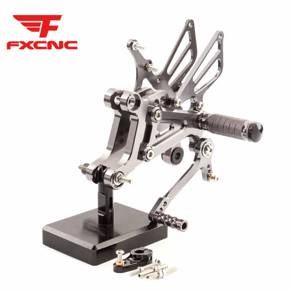 FXCNC Motorcycle Rearset Rear Set Foot Pegs Pedal Footpeg Footrest For Aprilia RS125 2T 1996 - 2010 2009 2008 2007 2006 2005
FXCNC Motorcycle Rearset Rear Set Foot Pegs Pedal Footpeg Footrest For Aprilia RS125 2T 1996 - 2010 2009 2008 2007 2006 2005