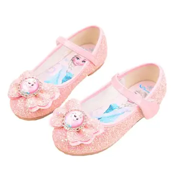 Flat with Princess Girls Elsa Shoes For Children Leather Shoes Kids Girls Glitter Bow Knot Microfiber White Pink Red Blue shoe
Flat with Princess Girls Elsa Shoes For Children Leather Shoes Kids Girls Glitter Bow Knot Microfiber White Pink Red Blue shoe