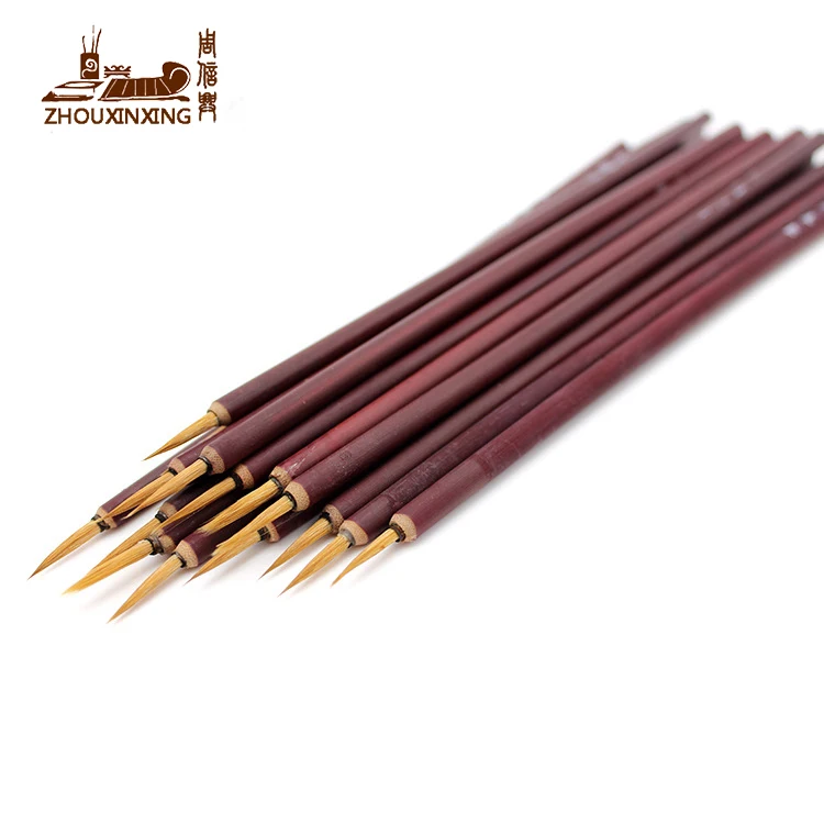 Zhouxinxing 6pcs/set Short bamboo brush tip line drawing pen DIY digital painting art stroke fine Crochet pen painting brush
Zhouxinxing 6pcs/set Short bamboo brush tip line drawing pen DIY digital painting art stroke fine Crochet pen painting brush