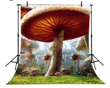 Alice In Wonderland Mushroom Forest Lawn backdrop Vinyl cloth High quality Computer printed children Backgrounds
Alice In Wonderland Mushroom Forest Lawn backdrop Vinyl cloth High quality Computer printed children Backgrounds