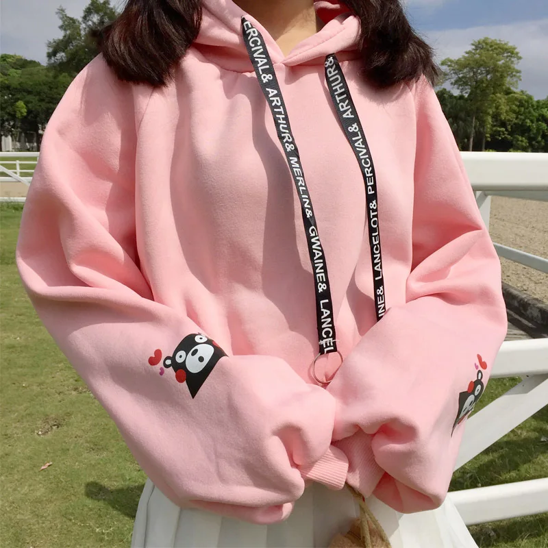 Harajuku Cute Bear Print Hoodies Sweatshirt Women Long Sleeve Print Tracksuits Female Pullovers Moletom Feminino
Harajuku Cute Bear Print Hoodies Sweatshirt Women Long Sleeve Print Tracksuits Female Pullovers Moletom Feminino