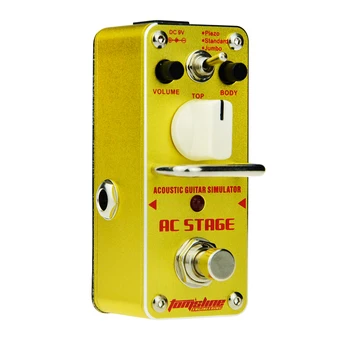 AAS-3 AC Stage Acoustic Guitar Effect Pedal Simulator Mini Single Electric Guitar Effect Pedal with True Bypass
AAS-3 AC Stage Acoustic Guitar Effect Pedal Simulator Mini Single Electric Guitar Effect Pedal with True Bypass