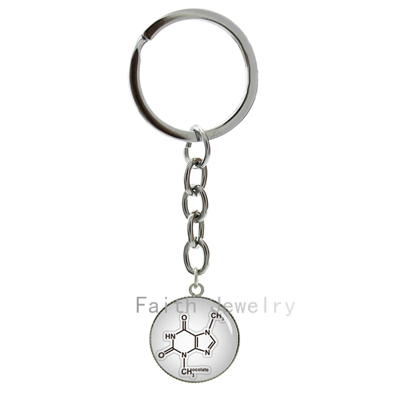 School Biochemistry Chocolate Molecule image keychain Theobromine Biology Chemistry element chemical formula key chains 1128
School Biochemistry Chocolate Molecule image keychain Theobromine Biology Chemistry element chemical formula key chains 1128