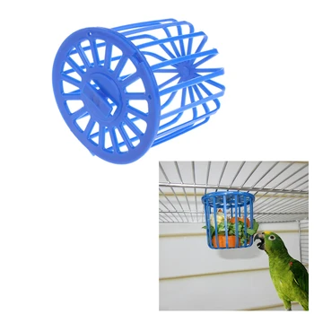 Bird Parrot Feeder Cage Fruit Vegetable Holder Cage Accessories Hanging Basket Container Toys Pet Bird Supplies C42
Bird Parrot Feeder Cage Fruit Vegetable Holder Cage Accessories Hanging Basket Container Toys Pet Bird Supplies C42