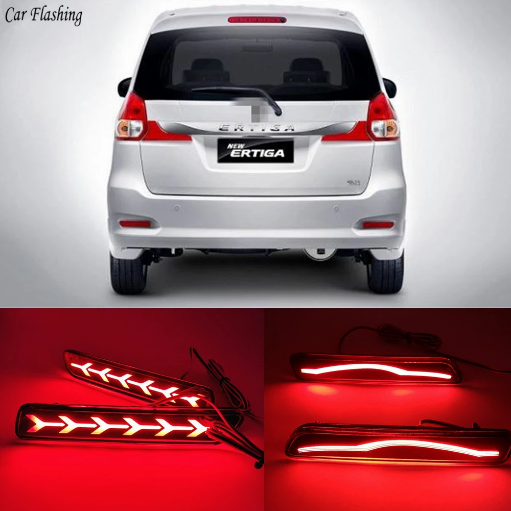 Car Flashing 2Pcs Car Led Brake Lights rear bumper lamp reflector tail lamp For Suzuki Ertiga Ciaz Vitara S-Cross SX4 Splash
Car Flashing 2Pcs Car Led Brake Lights rear bumper lamp reflector tail lamp For Suzuki Ertiga Ciaz Vitara S-Cross SX4 Splash