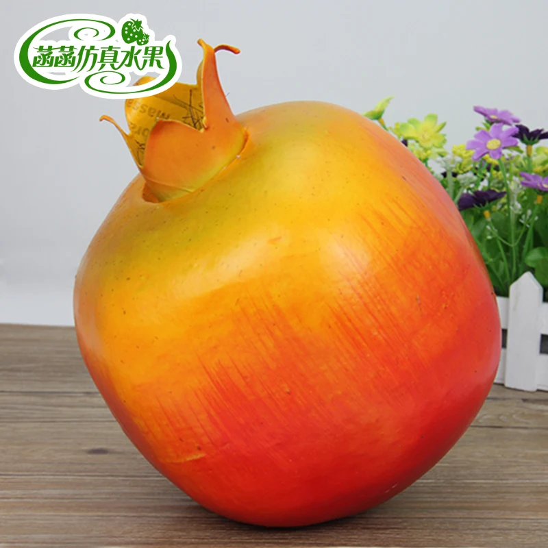 Foam pomegranate Large fruit model kitchen cabinet furniture props