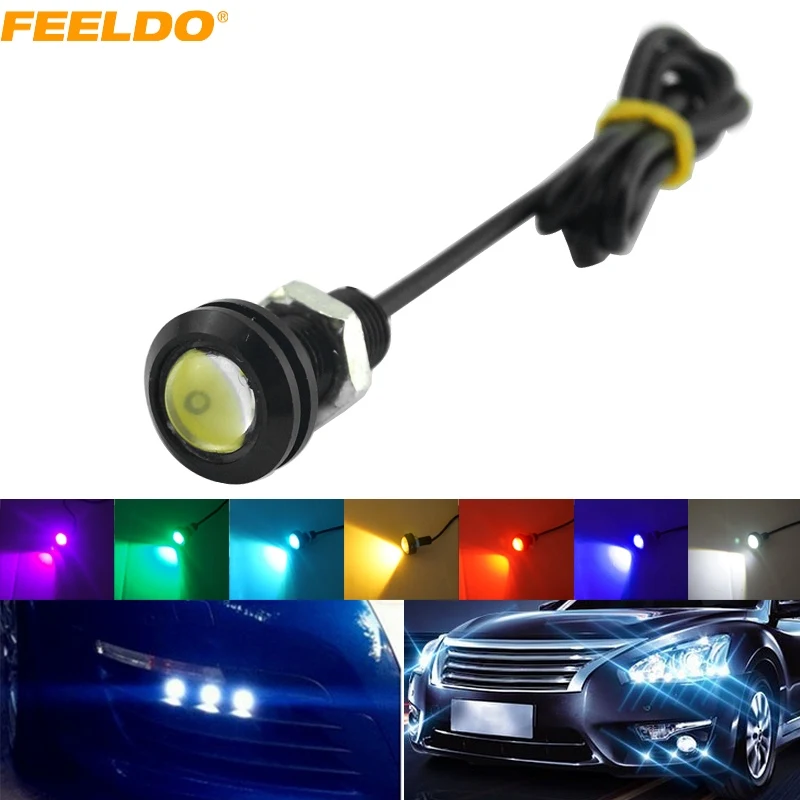 FEELDO 1pc Power 3W Lens Ultra-thin 18mm Car LED Eagle Eye Tail light Backup Rear Lamp DRL Light 7 Colors #CA1020
FEELDO 1pc Power 3W Lens Ultra-thin 18mm Car LED Eagle Eye Tail light Backup Rear Lamp DRL Light 7 Colors #CA1020