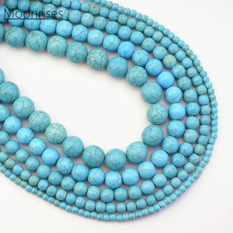 Natural Stone Beads Turquoise Round Loose Beads For Jewelry Making Diy Bracelet Necklace 4 6 8 10 12mm HK092
Natural Stone Beads Turquoise Round Loose Beads For Jewelry Making Diy Bracelet Necklace 4 6 8 10 12mm HK092