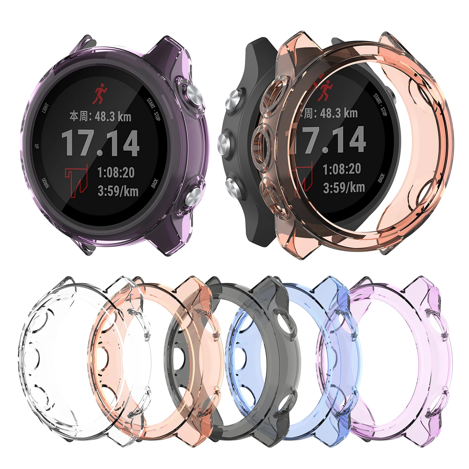 TPU Protector Case for Garmin Forerunner245M 245 Watch Band Strap Soft Cover Shell for Garmin Forerunner 245 GPS Watch Dropship
TPU Protector Case for Garmin Forerunner245M 245 Watch Band Strap Soft Cover Shell for Garmin Forerunner 245 GPS Watch Dropship