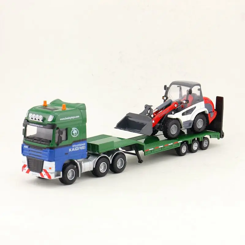 Simulation flatbed trailer and bulldozer truck model,hot sale 1:50 construction vehicles,finale children's toys,free shipping
Simulation flatbed trailer and bulldozer truck model,hot sale 1:50 construction vehicles,finale children's toys,free shipping