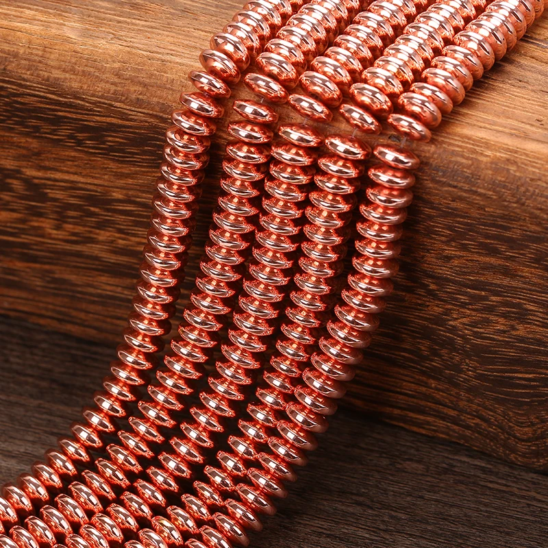 Rose gold Hematite 4 6 8mm Pick Size Fit DIY Bracelet Necklace Loose Spacer Beads For Jewelry Making
Rose gold Hematite 4 6 8mm Pick Size Fit DIY Bracelet Necklace Loose Spacer Beads For Jewelry Making