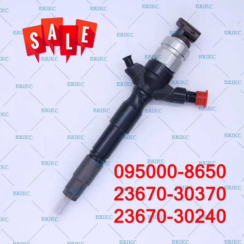 ERIKC Injector 095000-8650 Diesel CR Inyector 0950008650 (23670-30370) Oil Seal Fuel Injection 8650 For Toyota Hilux 2KD-FTV
ERIKC Injector 095000-8650 Diesel CR Inyector 0950008650 (23670-30370) Oil Seal Fuel Injection 8650 For Toyota Hilux 2KD-FTV