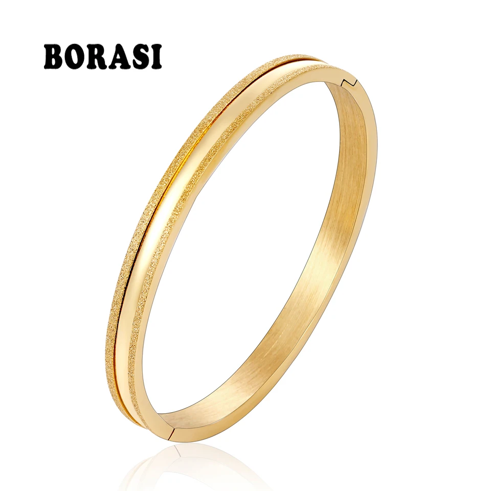 BOBAS 2019 New Titanium Steel Frosted Side Crystal Bracelets & Bangles Jewelry Unique Round Design Charm Bracelet For Men/ Women
BOBAS 2019 New Titanium Steel Frosted Side Crystal Bracelets & Bangles Jewelry Unique Round Design Charm Bracelet For Men/ Women