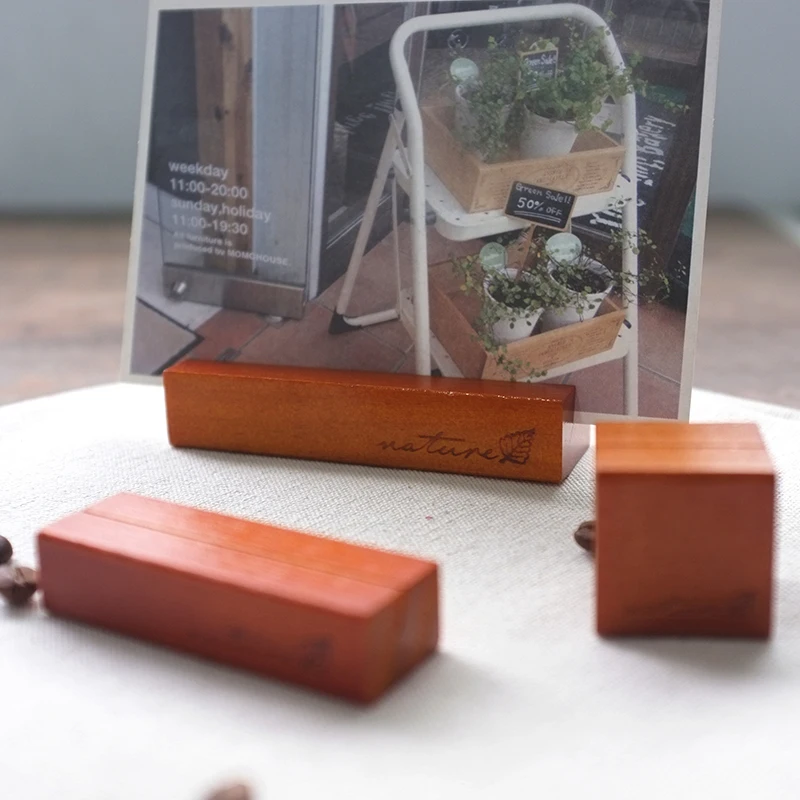 Natural Wood Block Memo Pincer Clips Paper Photo Holder Clamps Stand Card Stand Message Holder Crafts Gift Office Home Decor
Natural Wood Block Memo Pincer Clips Paper Photo Holder Clamps Stand Card Stand Message Holder Crafts Gift Office Home Decor
