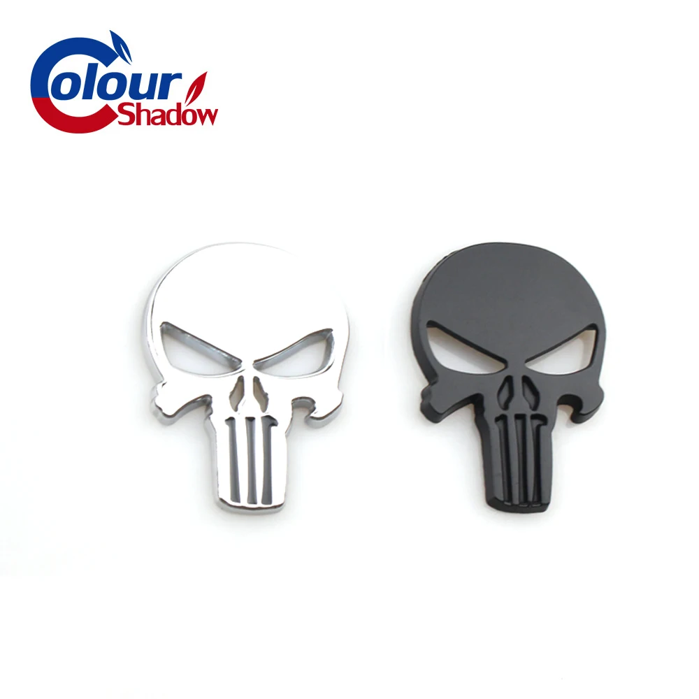 1Pcs 3D Metal Car Styling The Punisher Skull Emblem Badge Car Accessories Automobiles Logo Metal Badge Auto Emblem Decals
1Pcs 3D Metal Car Styling The Punisher Skull Emblem Badge Car Accessories Automobiles Logo Metal Badge Auto Emblem Decals